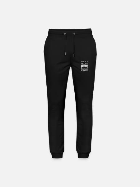 Rowing Machine Rowing Kayak - Stanley/Stella Mover Unisex Organic Jogging Trousers - black