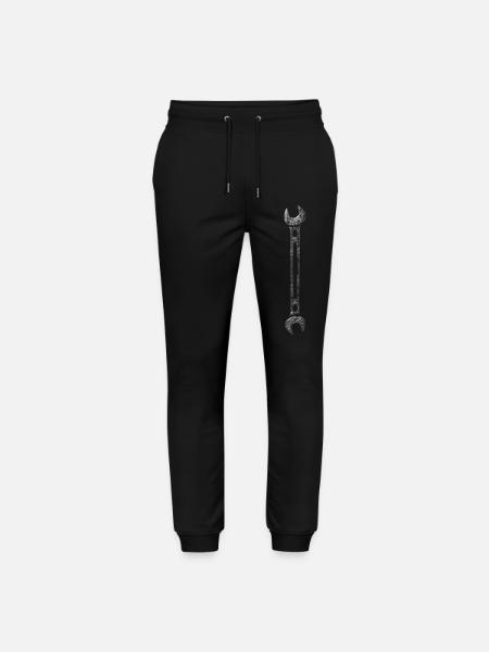 Wrench metal - Stanley/Stella Mover Unisex Organic Jogging Trousers - black