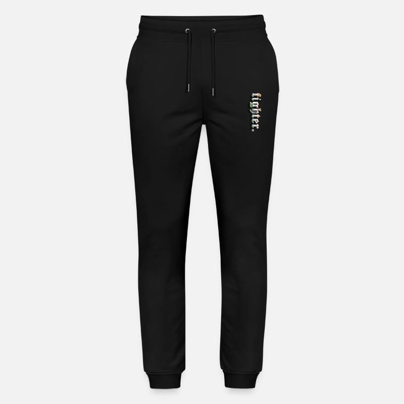 fighter. Indien - Stanley/Stella Unisex Bio Jogginghose Mover  - Schwarz
