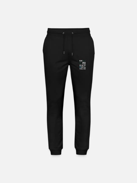 Student Learning Instructor - Stanley/Stella Mover Unisex Organic Jogging Trousers - black