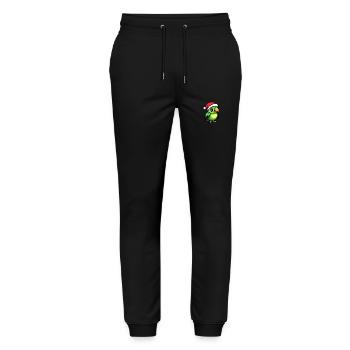 Papagai Weihnachten Niedlich - Stanley/Stella Unisex Bio Jogginghose Mover  - Schwarz - Vorne - Marisol (170cm) & Nik (191cm)