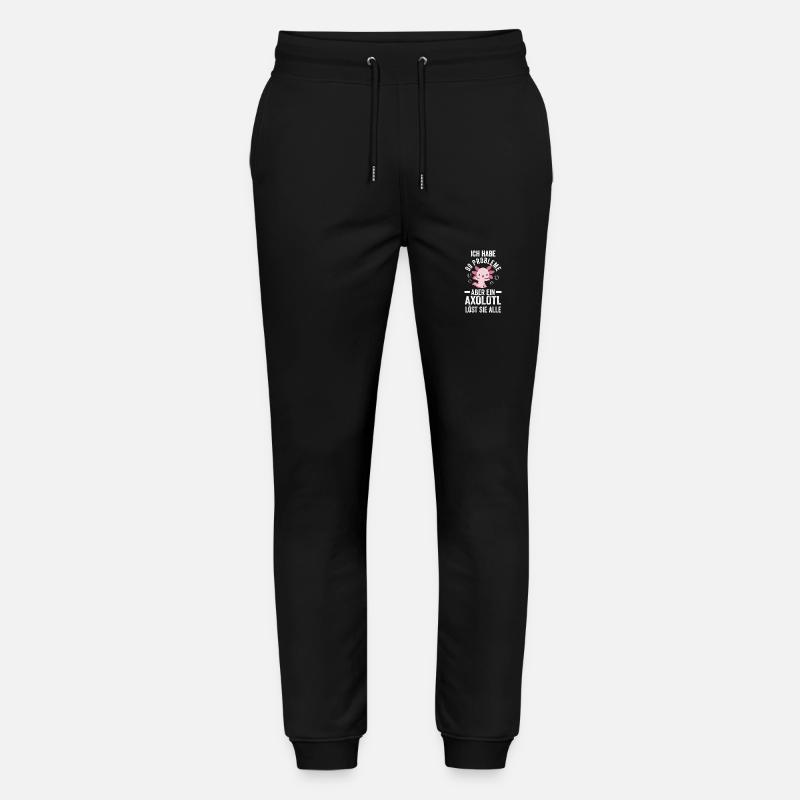 Axolotl - Pantalon de jogging bio MOVER Stanley/Stella unisexe - noir