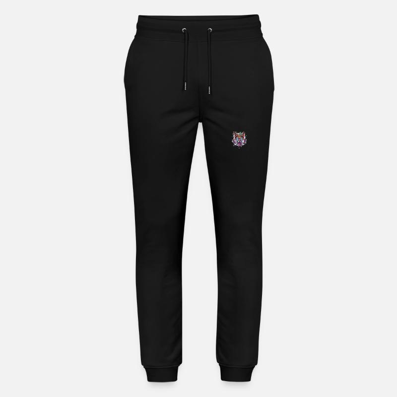 Fuchs Lustig - Stanley/Stella Unisex Bio Jogginghose Mover  - Schwarz