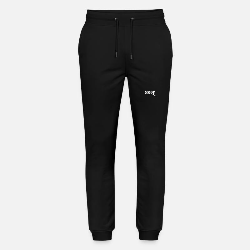 Conception de skis - Pantalon de jogging bio MOVER Stanley/Stella unisexe - noir