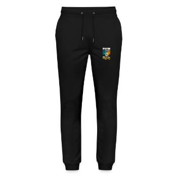 Parachute Jump Extreme Sports Base Jump - Stanley/Stella Mover Unisex Organic Jogging Trousers - black - Front - Marisol (170cm) & Nik (191cm)