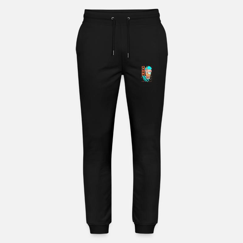 Boba Tapioka - Stanley/Stella Mover Unisex Organic Jogging Trousers - black