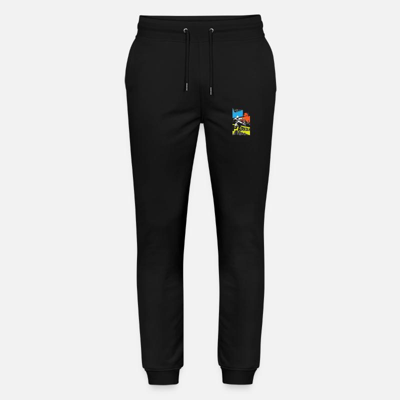 Parkour Traceur - Pantalon de jogging bio MOVER Stanley/Stella unisexe - noir