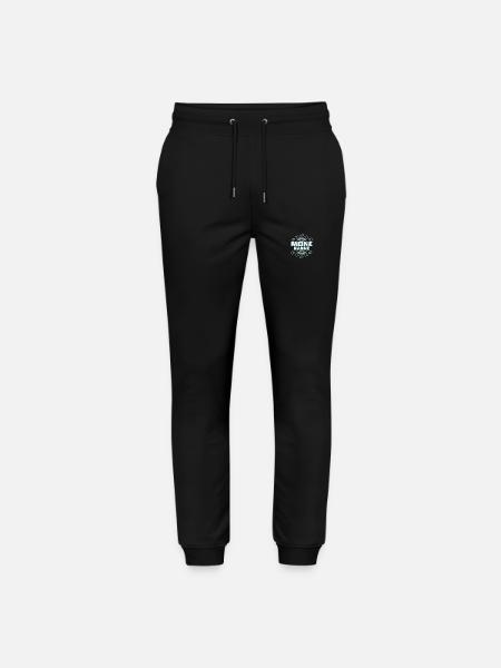 Hanne as a girl - Stanley/Stella Mover Unisex Organic Jogging Trousers - black