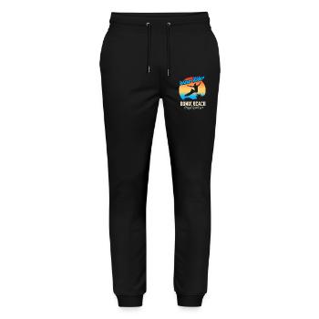 Wave rider australia Bondi Beach Verlau - Stanley/Stella Mover Unisex Organic Jogging Trousers - black - Front - Marisol (170cm) & Nik (191cm)