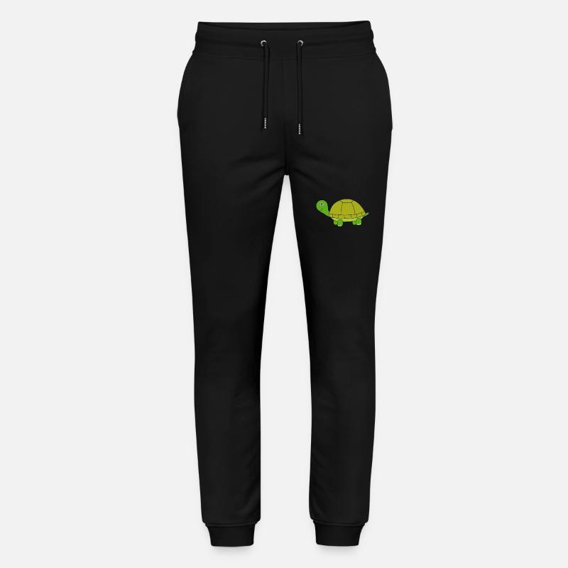 Schildkröte - Stanley/Stella Unisex Bio Jogginghose Mover  - Schwarz
