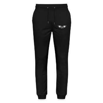 Original 1974 Vintage 1974 Gift 1974 Retro - Stanley/Stella Mover Unisex Organic Jogging Trousers - black - Front - Marisol (170cm) & Nik (191cm)