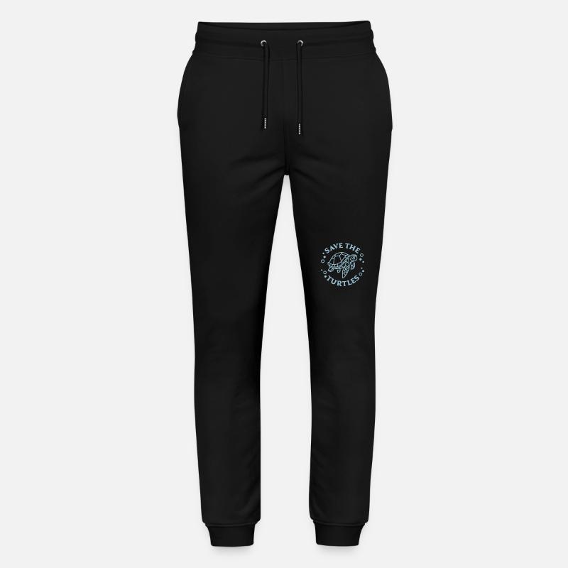 Rettung der Schildkröten - Stanley/Stella Unisex Bio Jogginghose Mover  - Schwarz