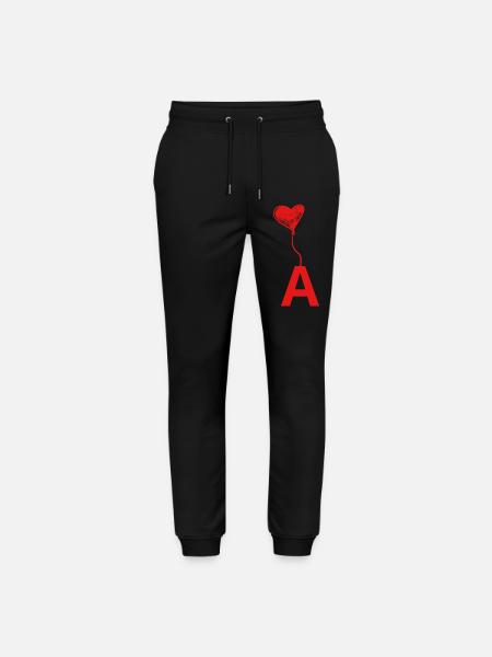 Brief an das Herz - Stanley/Stella Unisex Bio Jogginghose Mover  - Schwarz