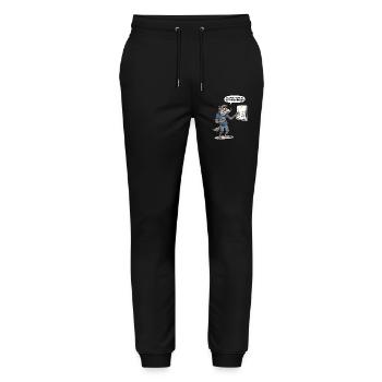 Vollmond-Termin? Ich hab doch keine Zeit ! - Stanley/Stella Unisex Bio Jogginghose Mover  - Schwarz - Vorne - Marisol (170cm) & Nik (191cm)
