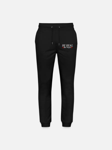 Don't Be Perfect - Stanley/Stella Mover Unisex Organic Jogging Trousers - black