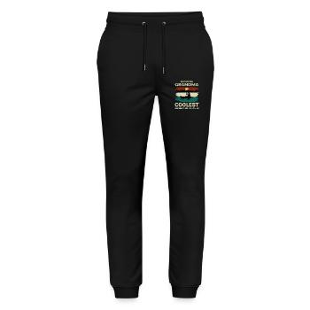 Kajak Gradma Kajak Kanu Kajakfahrer Lustig - Stanley/Stella Unisex Bio Jogginghose Mover  - Schwarz - Vorne - Marisol (170cm) & Nik (191cm)