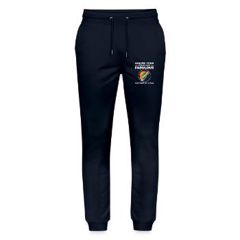 House Painter Wall Painting Interior Decorator - Stanley/Stella Mover Unisex Organic Jogging Trousers - navy - Front - Marisol (170cm) & Nik (191cm)