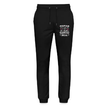 Mom, we tried to find you the best gift - Stanley/Stella Mover Unisex Organic Jogging Trousers - black - Front - Marisol (170cm) & Nik (191cm)