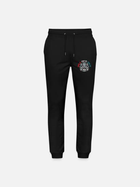 FPV drone pilot, remote control - Stanley/Stella Mover Unisex Organic Jogging Trousers - black
