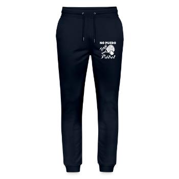 I can't have paddle padel padel athletes - Stanley/Stella Mover Unisex Organic Jogging Trousers - navy - Front - Marisol (170cm) & Nik (191cm)
