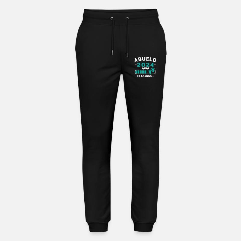 Grandpa 2024 Loading - Stanley/Stella Mover Unisex Organic Jogging Trousers - black