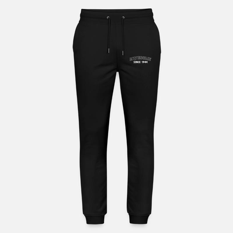 Impressionnant depuis 1944 - Pantalon de jogging bio MOVER Stanley/Stella unisexe - noir