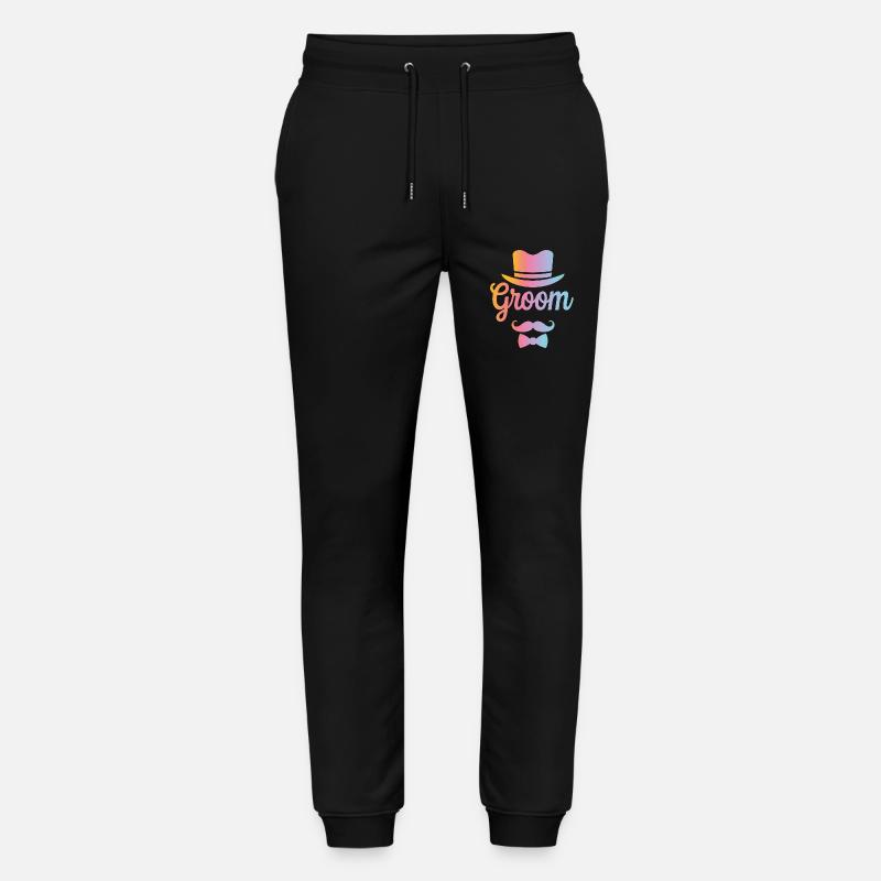 Marié Mariage Mariage - Pantalon de jogging bio MOVER Stanley/Stella unisexe - noir