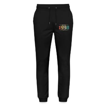 Legendär seit 1998 Original 1998 - Stanley/Stella Unisex Bio Jogginghose Mover  - Schwarz - Vorne - Marisol (170cm) & Nik (191cm)