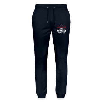 Informatiker Spruch Lustige Programmierer Geschenk - Stanley/Stella Unisex Bio Jogginghose Mover  - Navy - Vorne - Marisol (170cm) & Nik (191cm)