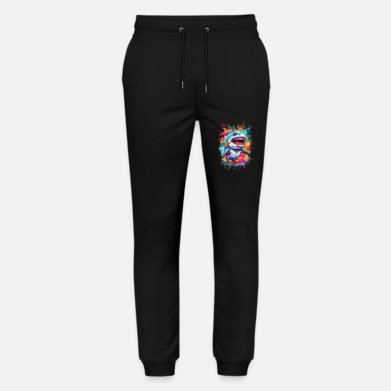 Requin - Pantalon de jogging bio MOVER Stanley/Stella unisexe - noir
