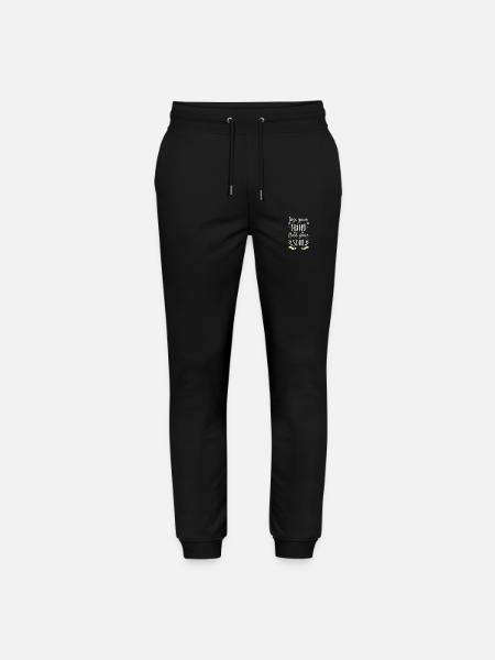 Yoga Enlightenment Mindfulness Om - Stanley/Stella Mover Unisex Organic Jogging Trousers - black