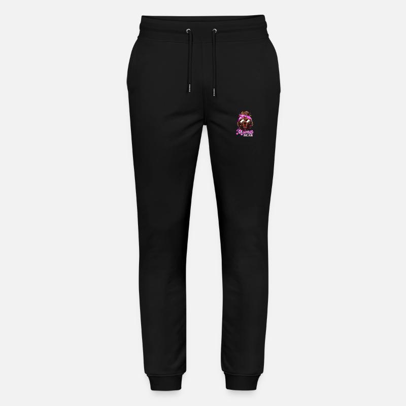 Maman ours - Lunettes de soleil - Pantalon de jogging bio MOVER Stanley/Stella unisexe - noir