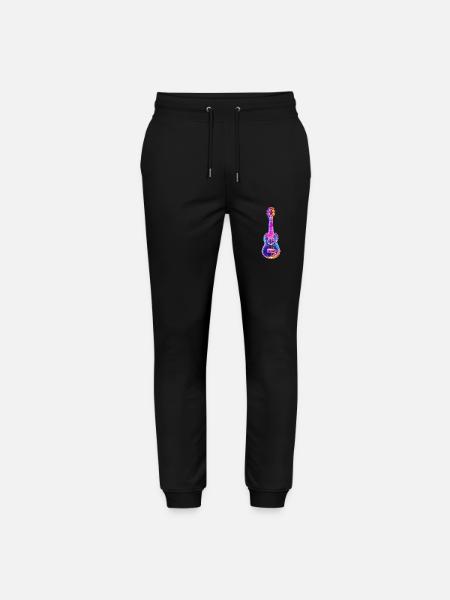 Ukulele - Stanley/Stella Unisex Bio Jogginghose Mover  - Schwarz