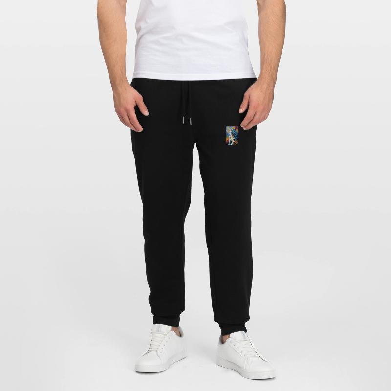 Snow Leopard | Leopard | Predator Stanley/Stella Mover Unisex Organic Jogging Trousers