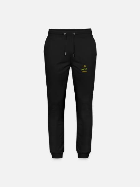 Bertha Bertha - Stanley/Stella Mover Unisex Organic Jogging Trousers - black