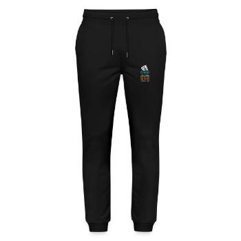 Card Game Cards Poker Face Poker - Stanley/Stella Mover Unisex Organic Jogging Trousers - black - Front - Marisol (170cm) & Nik (191cm)