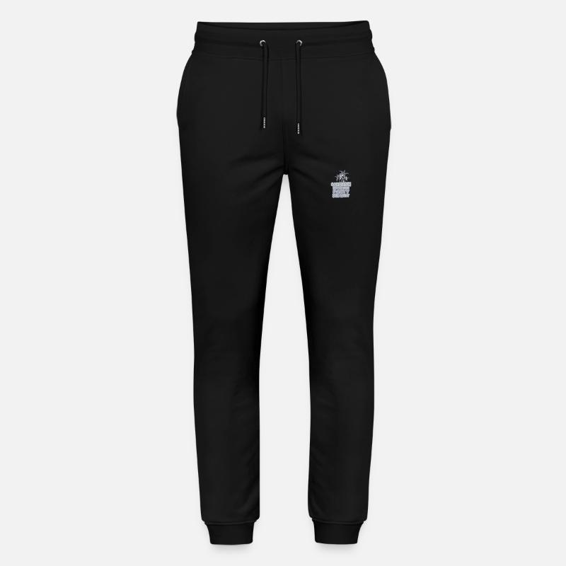 La Sardaigne en vacances - Pantalon de jogging bio MOVER Stanley/Stella unisexe - noir