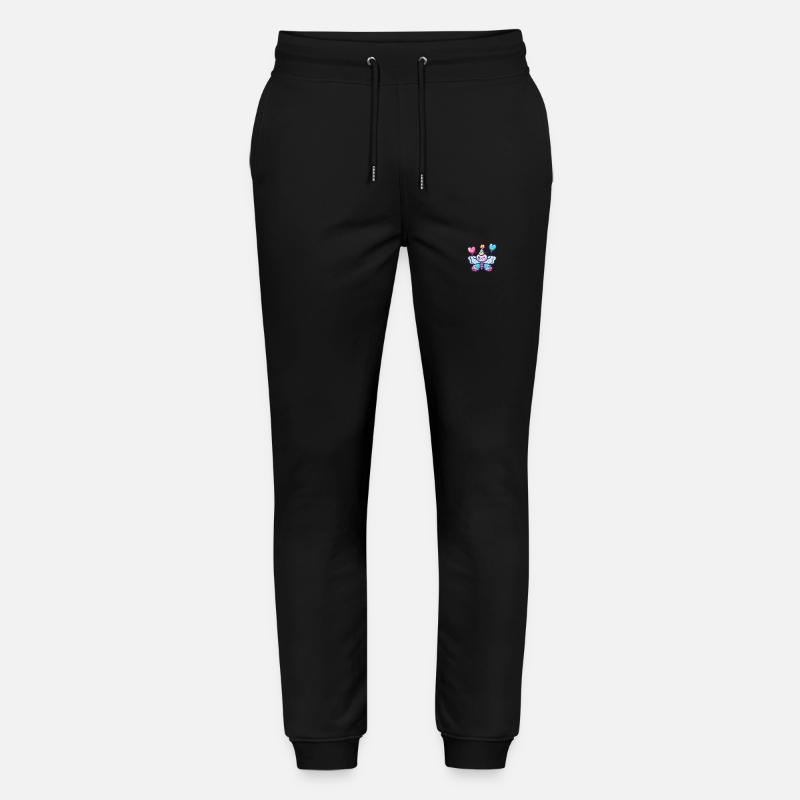 Papillon Anniversaire BD - Pantalon de jogging bio MOVER Stanley/Stella unisexe - noir