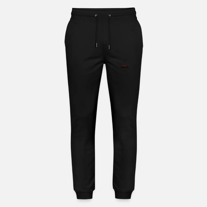 Racing Team Herz - Stanley/Stella Unisex Bio Jogginghose Mover  - Schwarz