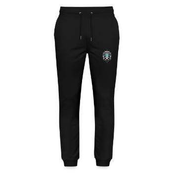 Leo Fabian - Stanley/Stella Mover Unisex Organic Jogging Trousers - black - Front - Marisol (170cm) & Nik (191cm)