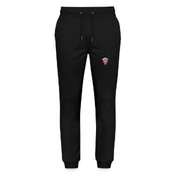 Geburtstag - Stanley/Stella Unisex Bio Jogginghose Mover  - Schwarz - Vorne - Marisol (170cm) & Nik (191cm)