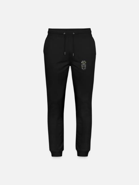 Tea Lovers Relaxation Warm - Stanley/Stella Mover Unisex Organic Jogging Trousers - black