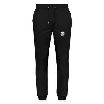 Lilou - Stanley/Stella Unisex Bio Jogginghose Mover  - Schwarz - Vorne - Marisol (170cm) & Nik (191cm)