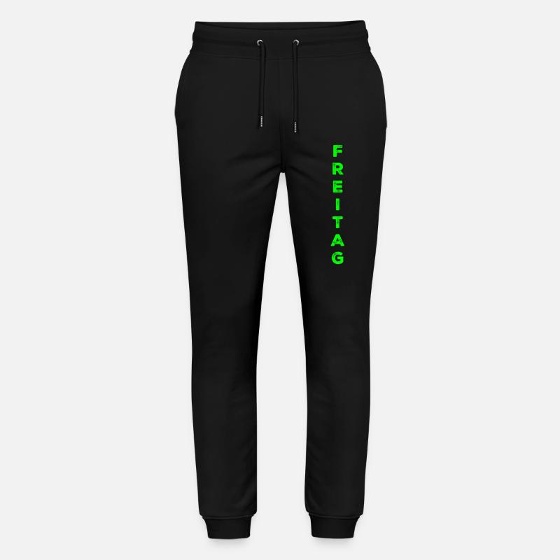 Vendredi - vert - Pantalon de jogging bio MOVER Stanley/Stella unisexe - noir