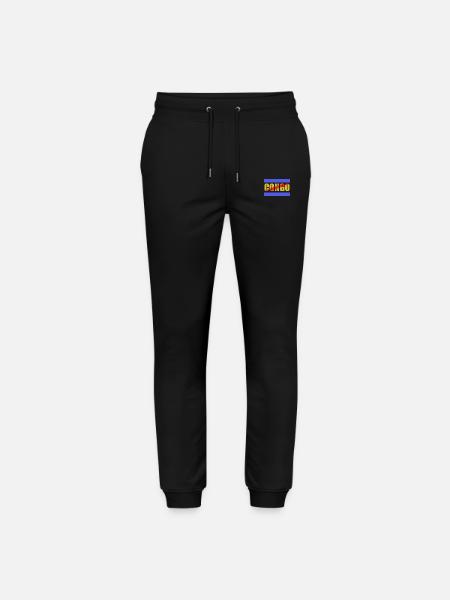 FREE CONGO - Stanley/Stella Mover Unisex Organic Jogging Trousers - black