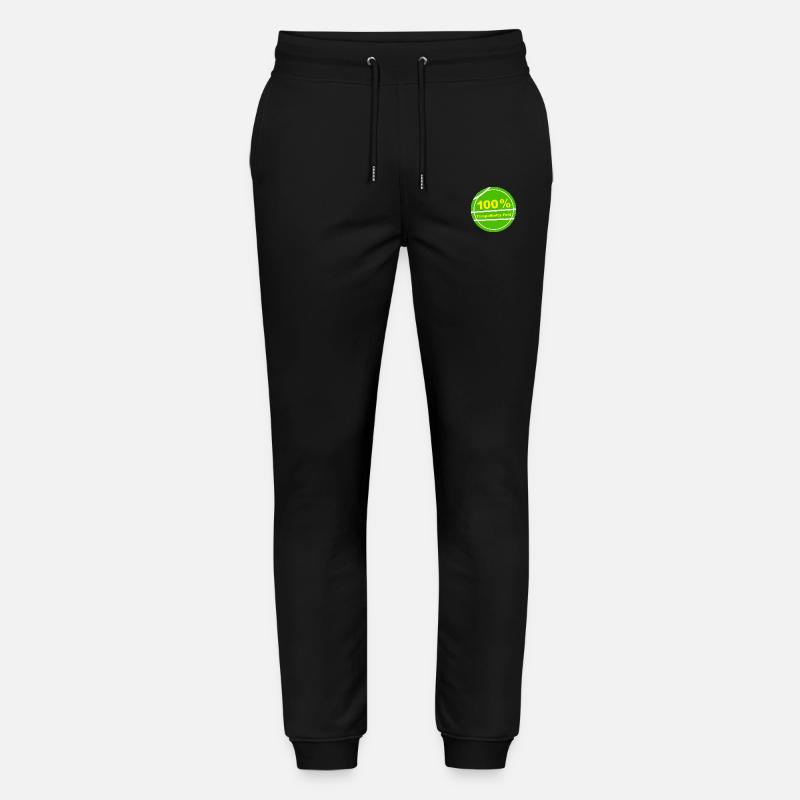 100% Tempelhofer Feld - Stanley/Stella Unisex Bio Jogginghose Mover  - Schwarz