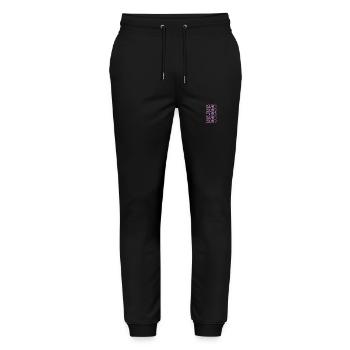 Rosa 2016 - Stanley/Stella Mover Unisex Organic Jogging Trousers - black - Front - Marisol (170cm) & Nik (191cm)