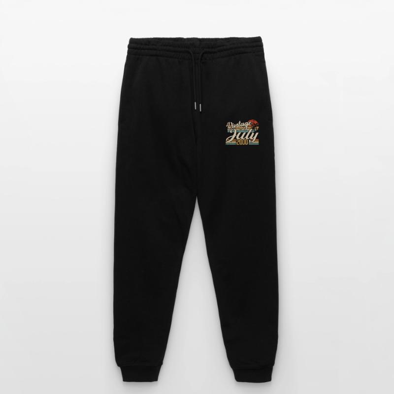 July 2000 Gift, 24th Anniversary July 2000 Stanley/Stella Mover Unisex Organic Jogging Trousers