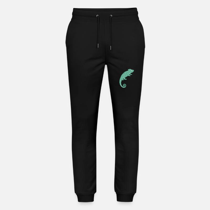 Caméléon vert - Pantalon de jogging bio MOVER Stanley/Stella unisexe - noir