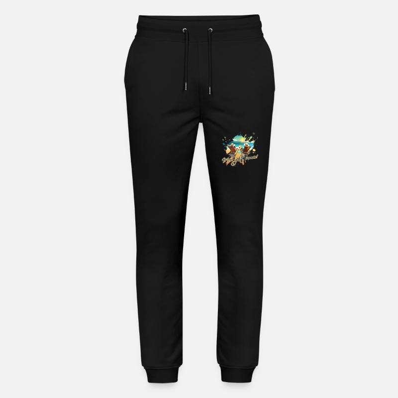 Meer geht immer - Stanley/Stella Unisex Bio Jogginghose Mover  - Schwarz
